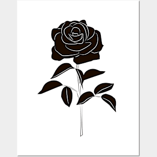 Dark Rose Posters and Art